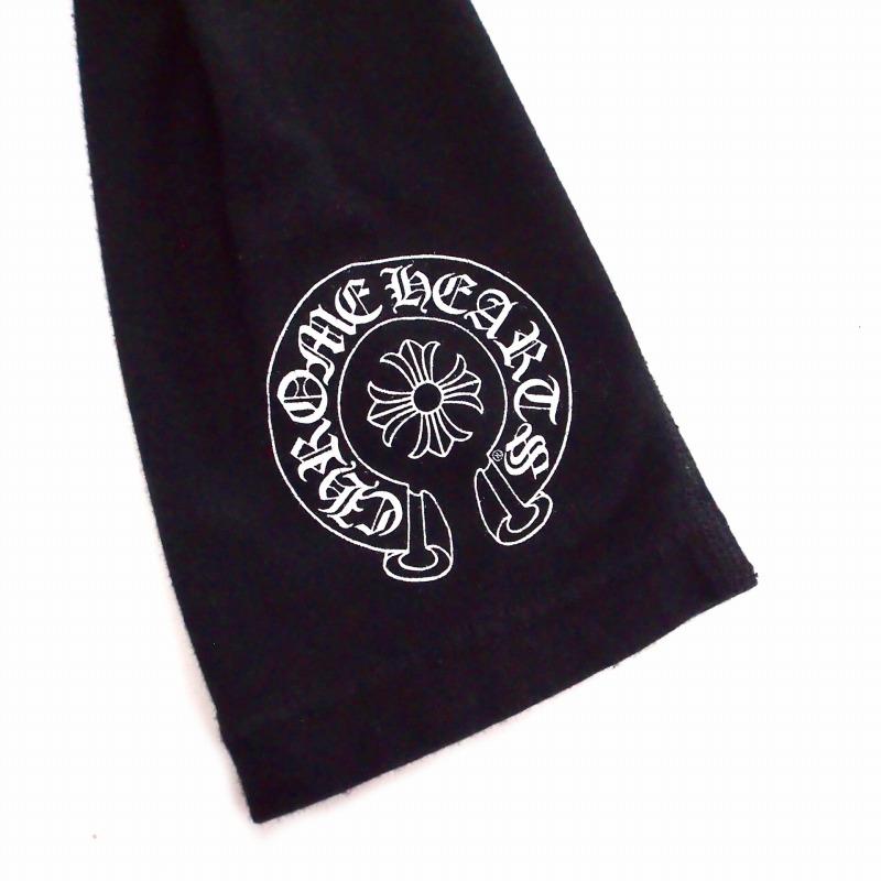 CHROME HEARTS（クロムハーツ） ロゴ プリント レギンス M ブラック 黒