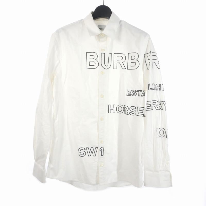 BURBERRY（バーバリー） シャツ 長袖 21SS ホースフェリー ロゴ