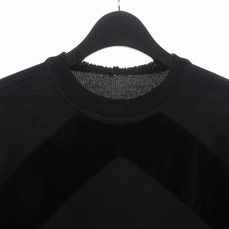 ジョルジオアルマーニ GIORGIO ARMANI ニット セーター 1 ブラック 