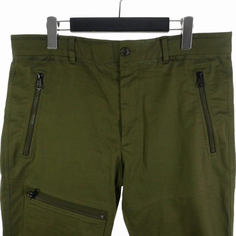 MONCLER（モンクレール） パンツ スラックス コットン トラウザーズ 50