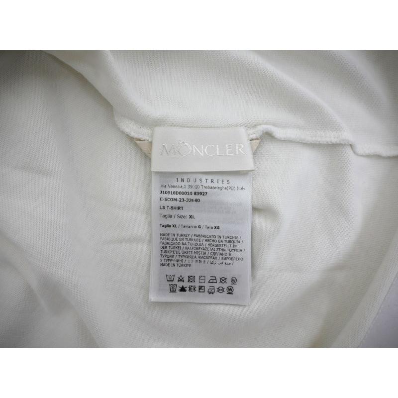 MONCLER（モンクレール） MONCLER Tシャツ 長袖 23年 辰年限定 ロゴ