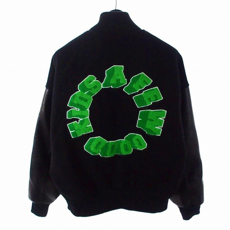 【中古】アフューグッドキッズ A FEW GOOD KIDS スタジャン アウター ブルゾン 上着  S ブラック 黒 メンズ アフューグッドキッズ A FEW GOOD KIDS スタジャン アウター ブルゾン