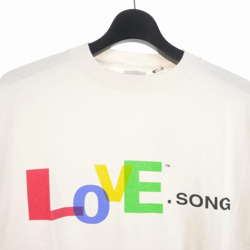 セントマイケル SAINTMICHAEL 25SS LOVE SONG TEE Tシャツ