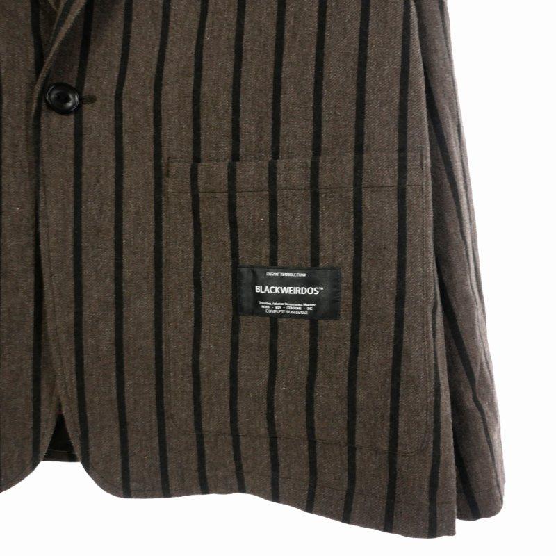 ブラックウィドゥ Black Weirdos 21AW ストライプジャケット