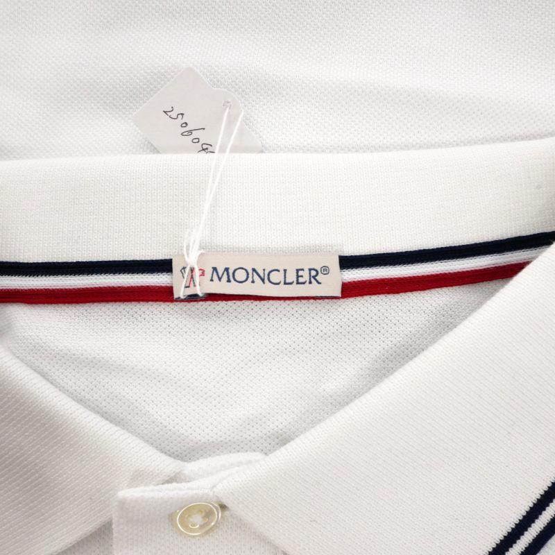 MONCLER（モンクレール） ポロシャツ 半袖 ワンポイント 刺繍 XXL