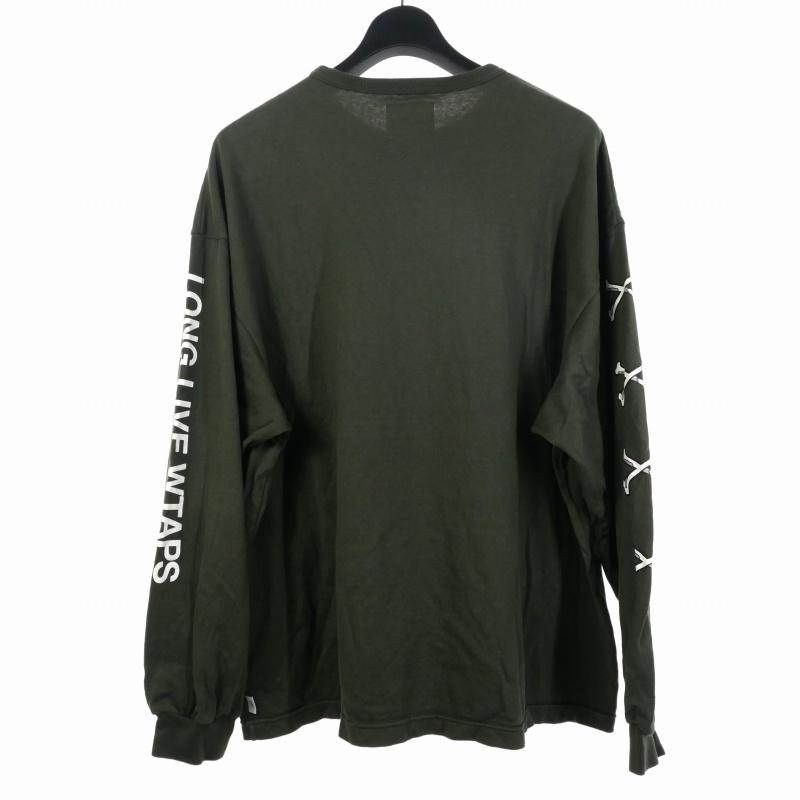 WTAPS 222ATDT-CSM12 ロングスリーブTシャツ 03 ダブルタップス WTAPS Tシャツ 長袖 ロングスリーブT コットン 03