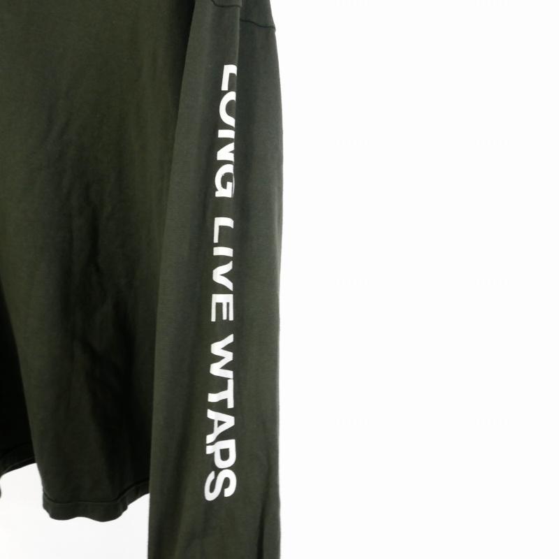 ダブルタップス WTAPS Tシャツ 長袖 ロングスリーブT コットン 03