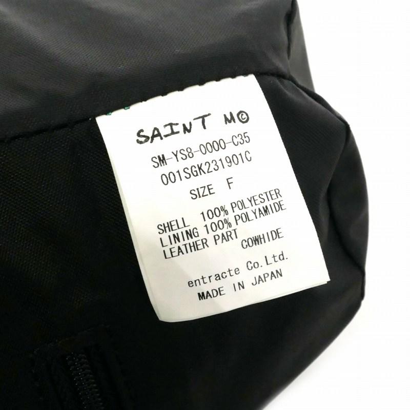 セントマイケル×APEコラボ　ショルダーバッグ SAINT Mxxxxxx×A BATHING APE】巾着ショルダーバッグ (Saint