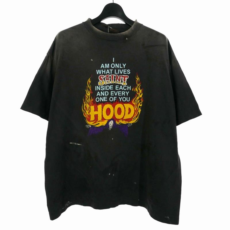 R*R様 NEIGHBORHOOD セントマイケルブラック Tシャツ XLサイズ セントマイケル SAINTMICHAEL × ネイバーフッド NEIGHBORHOOD