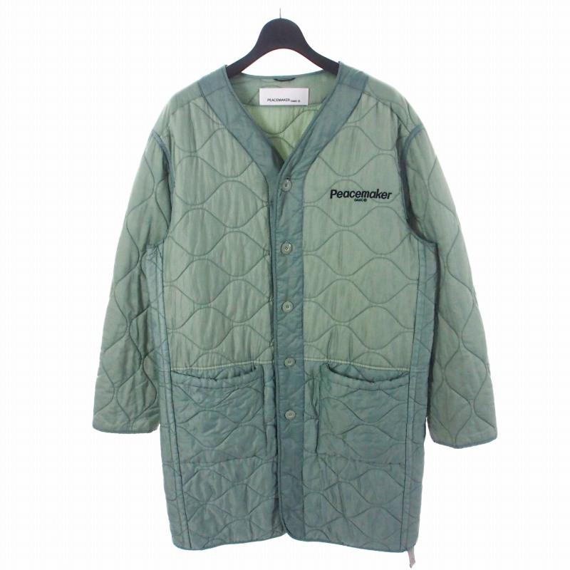 【中古】オーエーエムシー OAMC PIECEMAKER ピースメーカー 25SS ロングライナージャケット キルティングコート オーエーエムシー OAMC PIECEMAKER ピースメーカー 25SS Long Liner