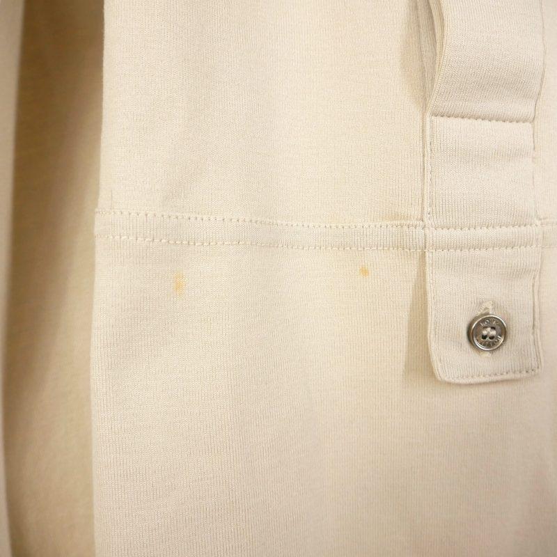 【中古】ルイヴィトン LOUIS VUITTON ロングスリーブ ロゴ パッチ Tシャツ カットソー 長袖 L ベージュ 国内正規  メンズ LOUIS VUITTON（ルイ・ヴィトン） LOUIS VUITTON Long Sleeve Logo