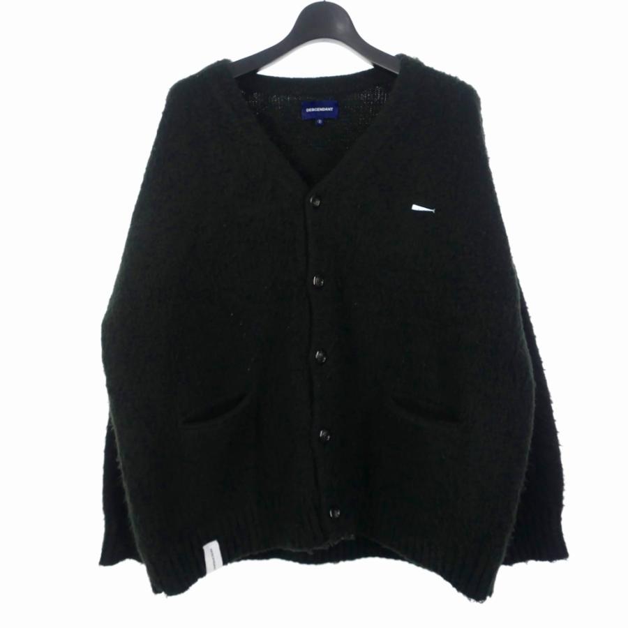 ディセンダント　カーディガン ディセンダント DESCENDANT 22AW NURSE KNIT CARDIGAN