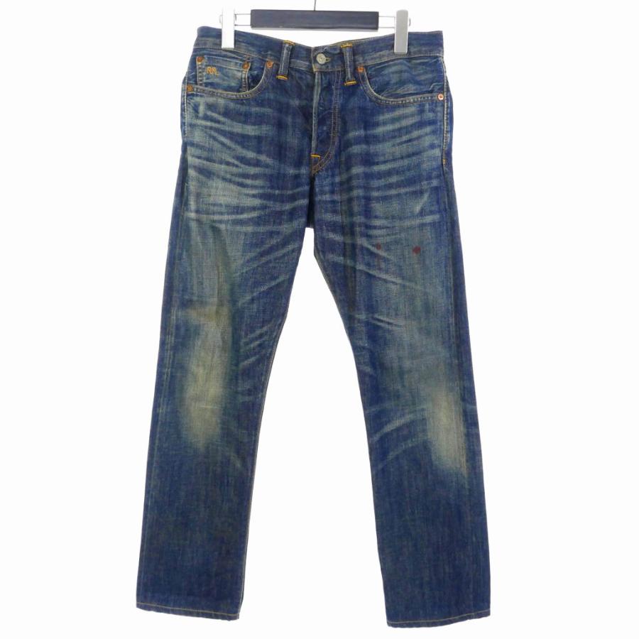 ダブルアールエル RRL SLIM NARROW SHUTTLE WOVEN スリムナロー 