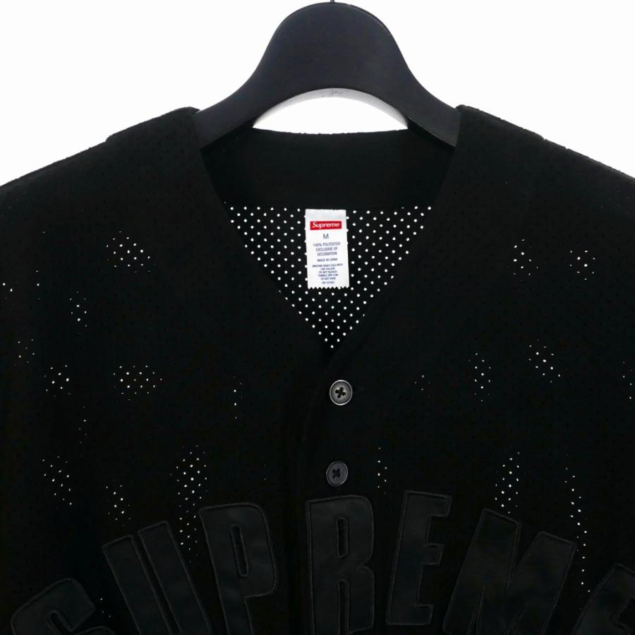 SUPREME 24SS ウルトラスウェードメッシュベースボールシャツ　M Ultrasuede Mesh Baseball Jersey | Supreme 24ss