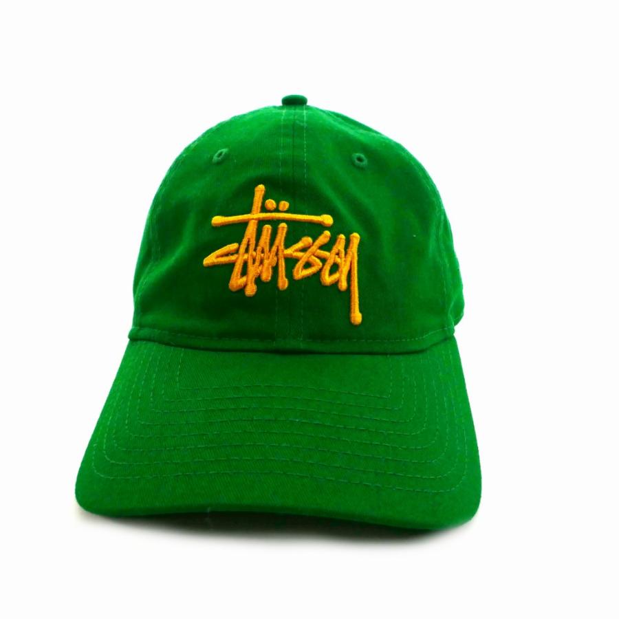 緑 ステューシー キャップ GREEN 在庫あり STUSSY SS LINK 9TWENTY CAP