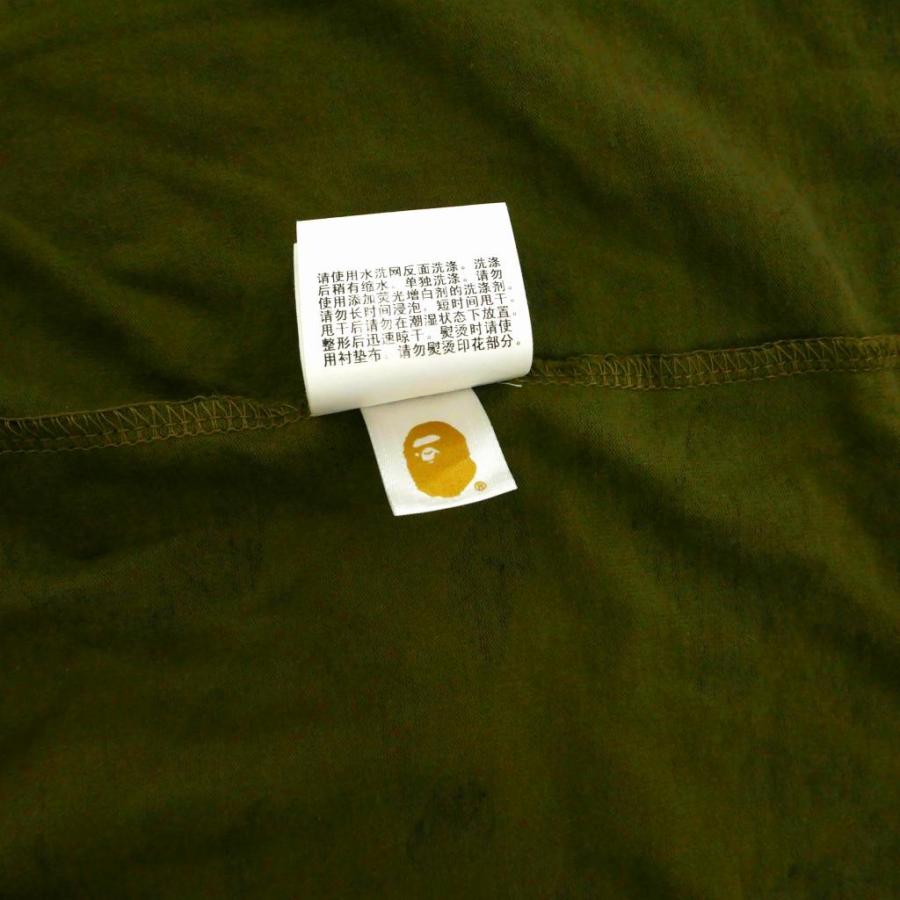 A BATHING APE（アベイシングエイプ） 迷彩柄 カモフラ レイヤード T