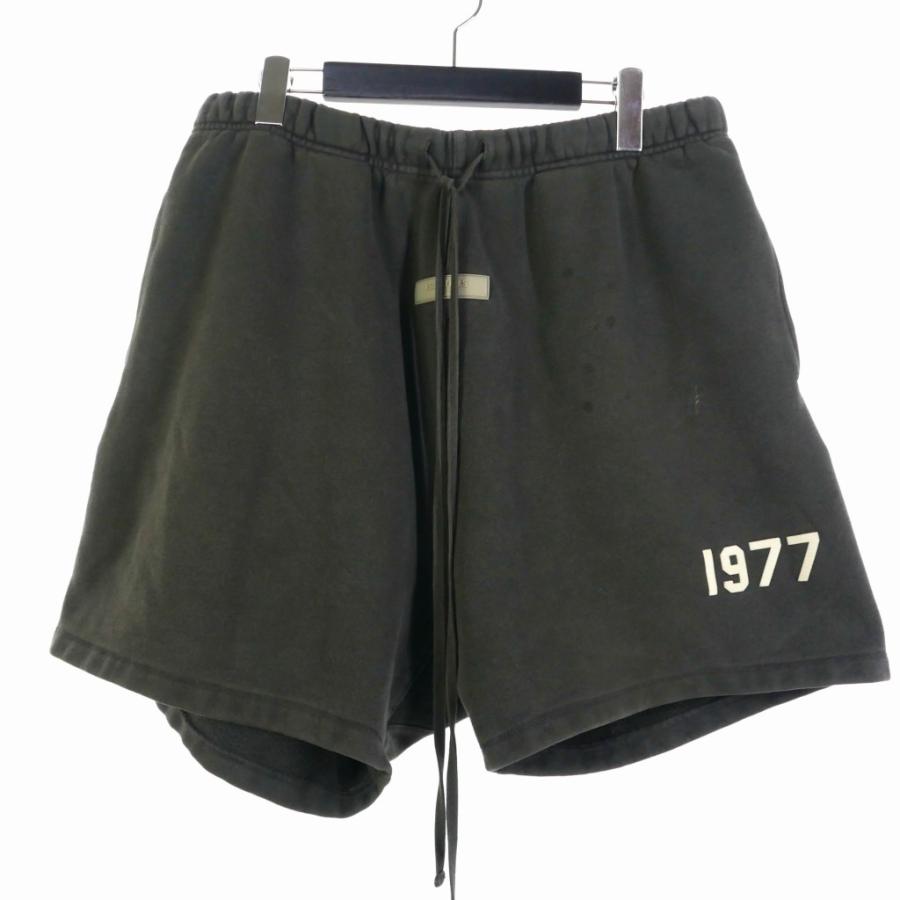 エッセンシャルズ FOG 1977 スウェット ハーフパンツ チャコール S エフオージー エッセンシャルズ FOG ESSENTIALS RELAXED 1977 SWEAT