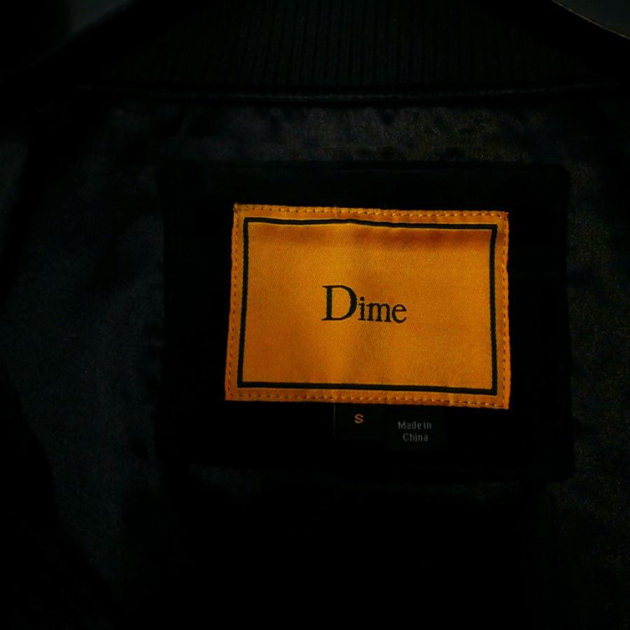 ダイム DIME ベロアボンバーキルティング ブルゾン ジャケット S