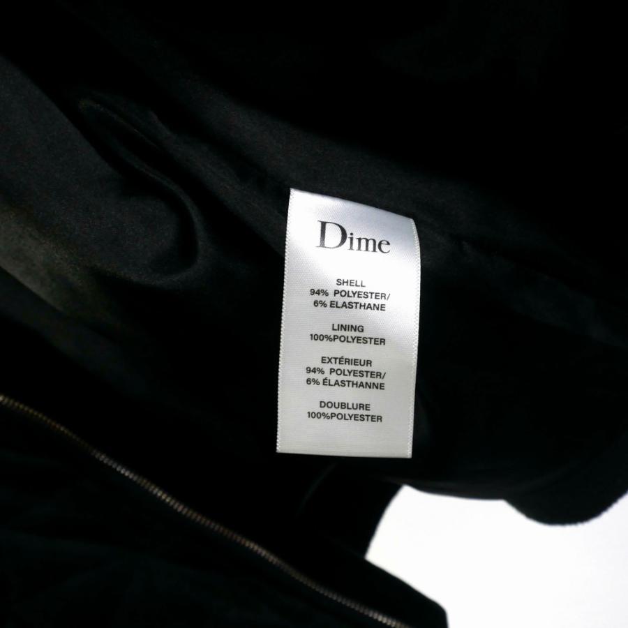 ダイム DIME ベロアボンバーキルティング ブルゾン ジャケット S
