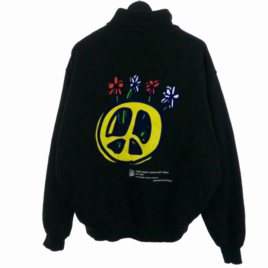タウンクラフト TOWNCRAFT TOWN CRAFT ハーフジップ トレーナー