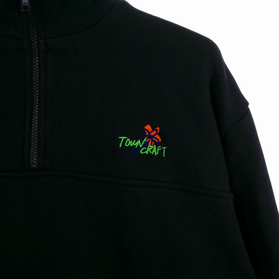 タウンクラフト TOWNCRAFT TOWN CRAFT ハーフジップ トレーナー