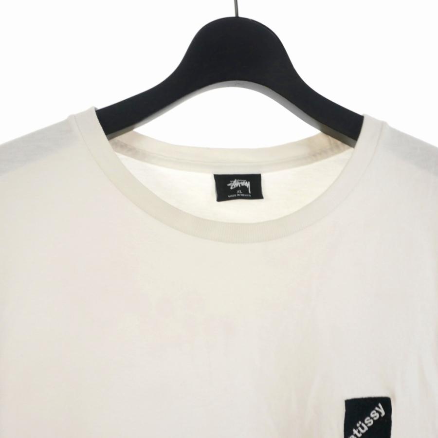 STUSSY（ステューシー） ワンポイント 刺?ロゴ Tシャツ カットソー