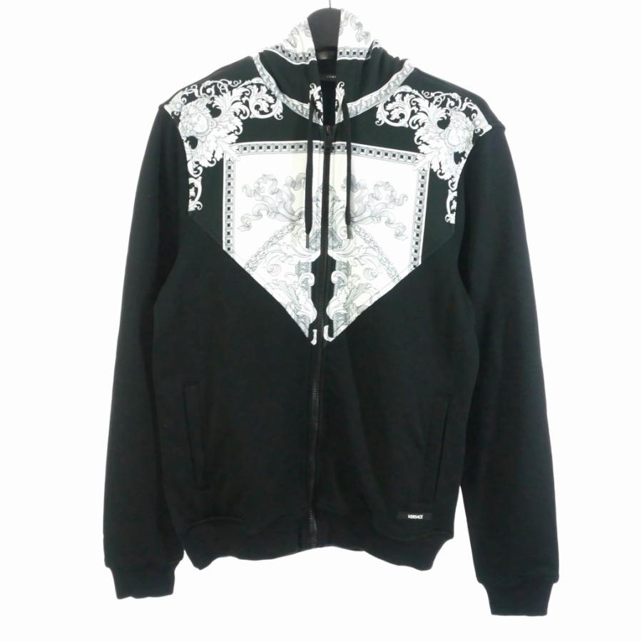 Versace ヴェルサーチ　フーデットパーカー　バロック　新品、未使用、タグ付 ヴェルサーチ ヴェルサーチェ VERSACE バロック柄 ジップアップ