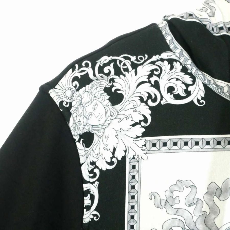 【未使用品✨近年モデル】ヴェルサーチ ロングコート ロゴ柄 ナイロンテープ 黒 ロングチェスターウールコート(チェスターコート) | MK MICHEL