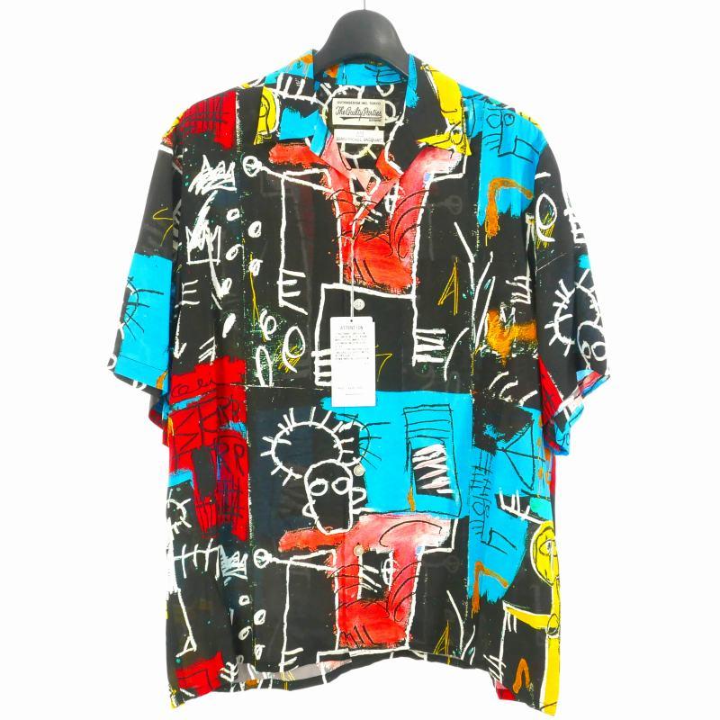 WACKO MARIA バスキア アロハ シャツ BASQUIAT XL WACKO MARIA バスキア アロハ シャツ BASQUIAT XL WACKO MARIA