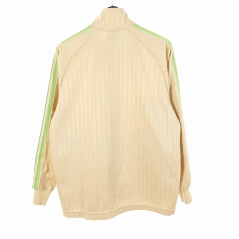 00’s adidas トラックジャケット ベージュ 新品⭐️レディースXS 80s復刻 adidas トラックジャケット