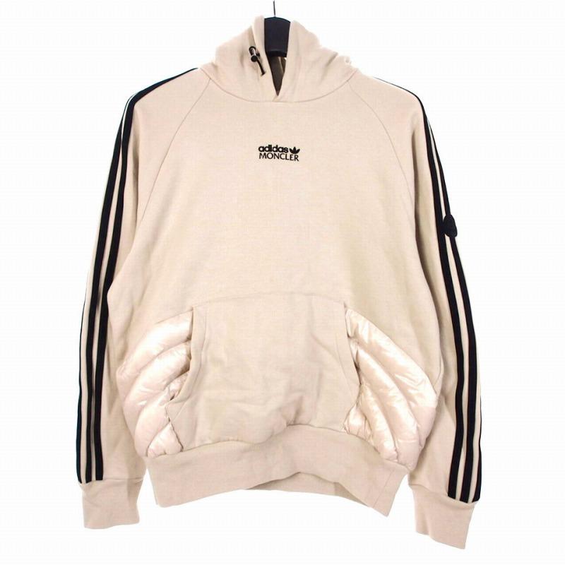 MONCLER（モンクレール） × アディダス ADIDAS ダウン切替プルオーバー 
