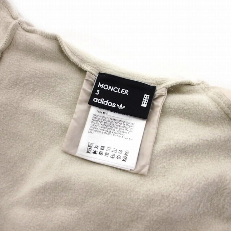 MONCLER（モンクレール） × アディダス ADIDAS ダウン切替プルオーバー