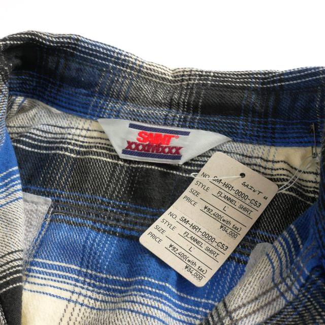 セントマイケル SAINTMICHAEL × BerBerJin 25AW BB_FLANNEL SHIRT  