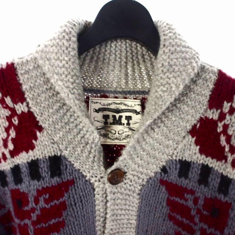 定価66000円 TMT カウチンニット カーディガン ティーエムティー 茶 L ティーエムティー TMT カウチン ニットカーディガン セーター M マルチ