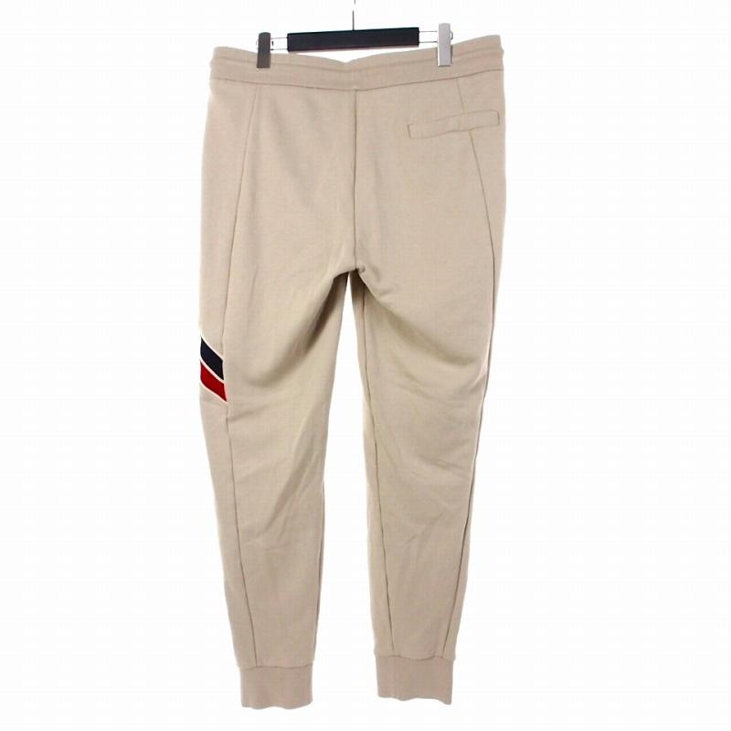 MONCLER（モンクレール） スウェットパンツ スラックス L ベージュ