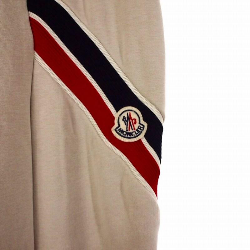 【中古】モンクレール MONCLER セットアップ スウェットパンツ スラックス L ベージュ J20918H00001 89A8F メンズ MONCLER（モンクレール） セットアップ スウェットパンツ スラックス L