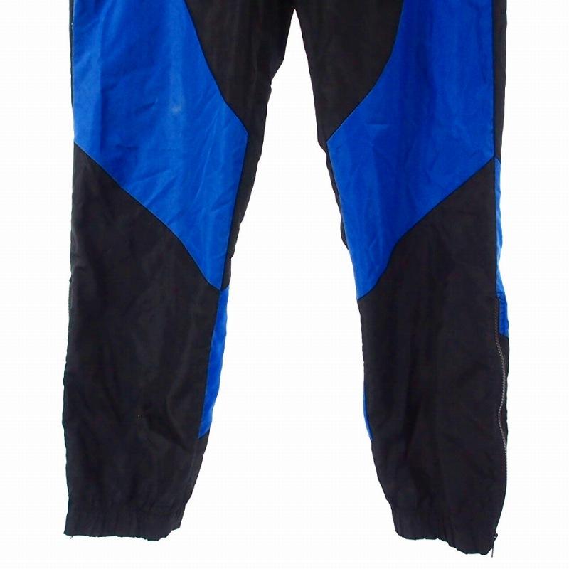 【中古】ナイキ NIKE 80S ジョーダン1 オリジナル ナイロンパンツ ロイヤル L ブラック/ブルー メンズ NIKE（ナイキ） NIKE 80S ジョーダン1 オリジナル ナイロンパンツ