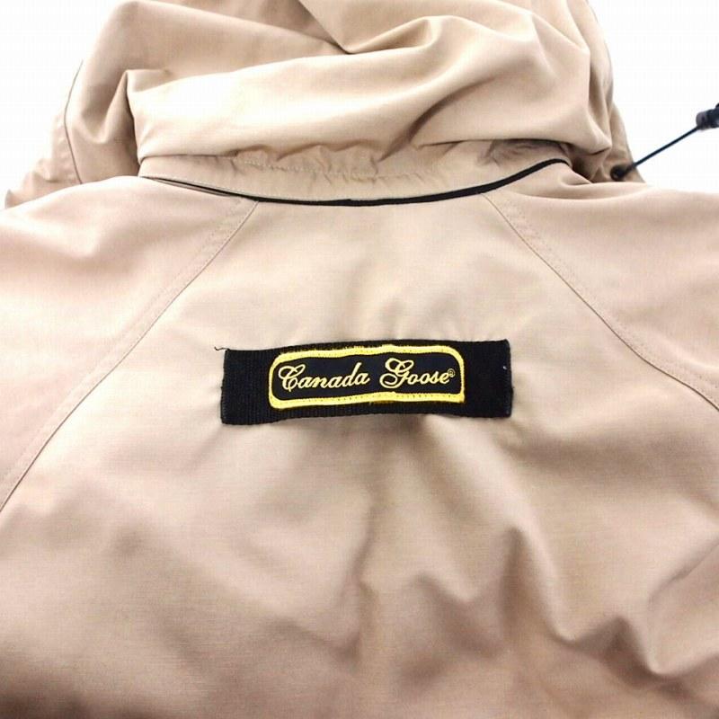 【中古】カナダグース   コンスタブルパーカー ジャケット ブルゾン S ベージュ 4071MR メンズ カナダグース CANADA GOOSE コンスタブルパーカー ジャケット ブルゾン