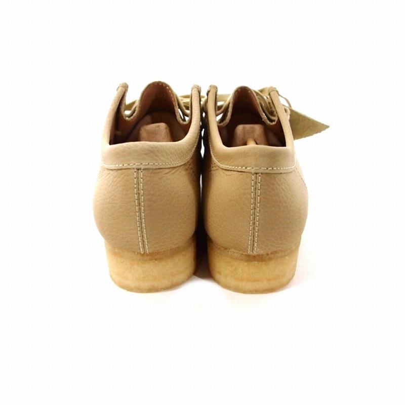 【中古】 SUPREME × Clarks 25SS Reflective Wallabee ワラビー スニーカー シューズ US7 24.5?p ベージュ メンズ Supreme（シュプリーム） × クラークス Clarks 25SS Reflective