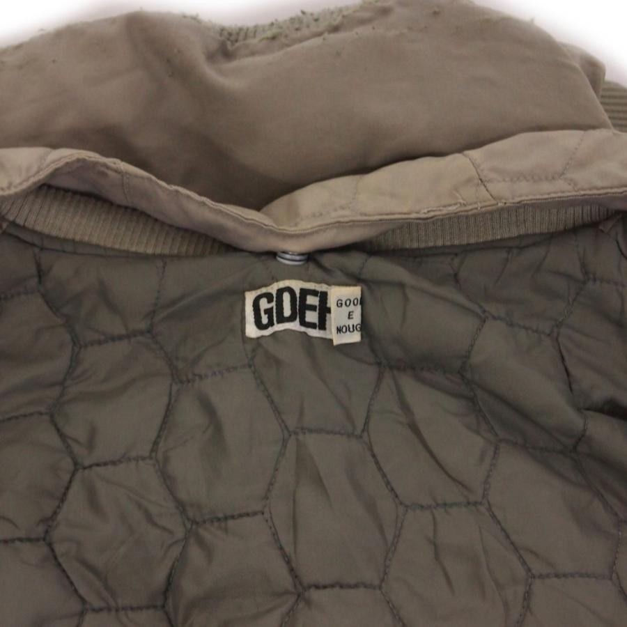 グッドイナフ GOODENOUGH フード ブルゾン フライトジャケット L