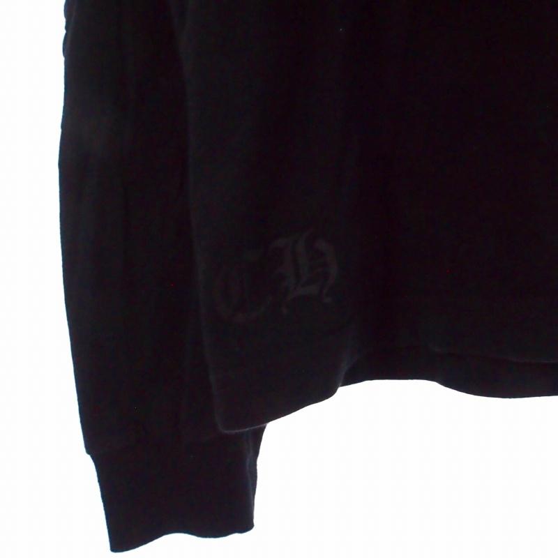 CHROME HEARTS（クロムハーツ） ネックロゴ ロングスリーブ Tシャツ