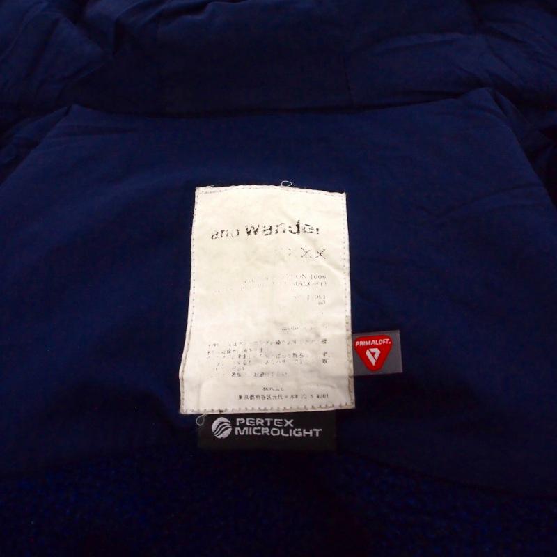 and wander（アンドワンダー） フリースジャケット パーカー 2