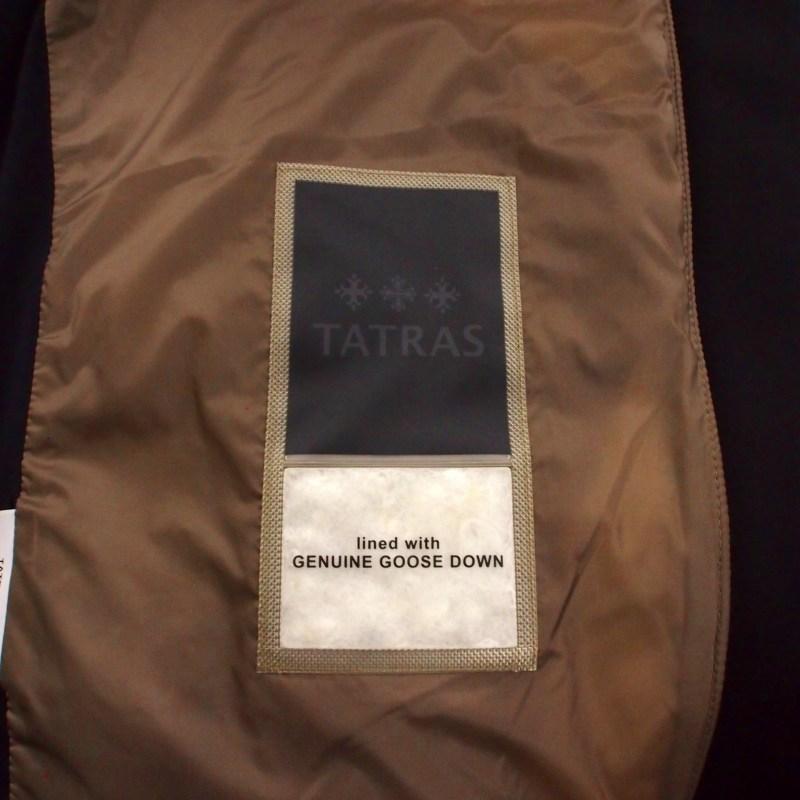 【中古】タトラス TATRAS ADEエイデライダウンジャケット ブルゾン 2 ベージュ/ブラック MTLA21S4119-D メンズ タトラス TATRAS ADEエイデライダウンジャケット ブルゾン 2 ベージュ