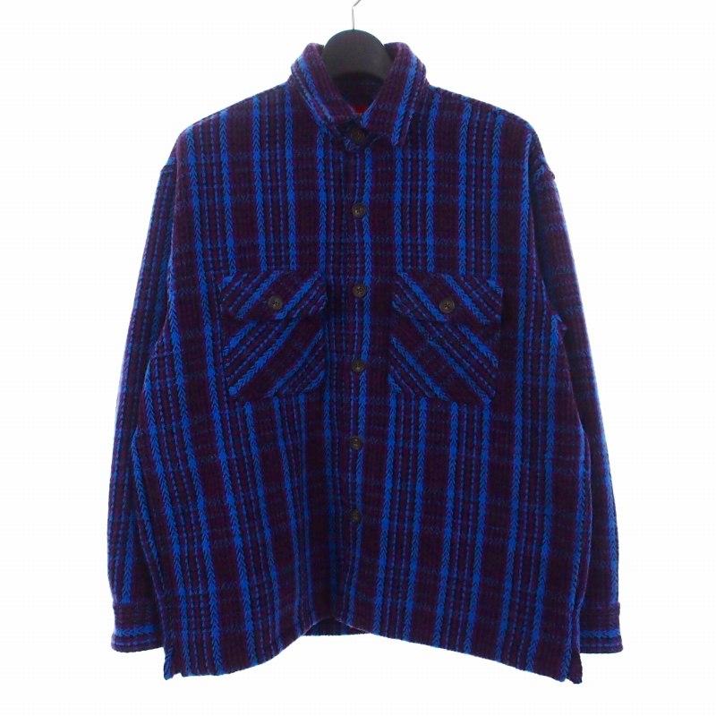 【中古】シュプリーム SUPREME 22AW Heavy Flannel Shirt ヘビーフランネル シャツ 長袖 S マルチカラー メンズ Supreme（シュプリーム） SUPREME 22AW Heavy Flannel Shirt ヘビー