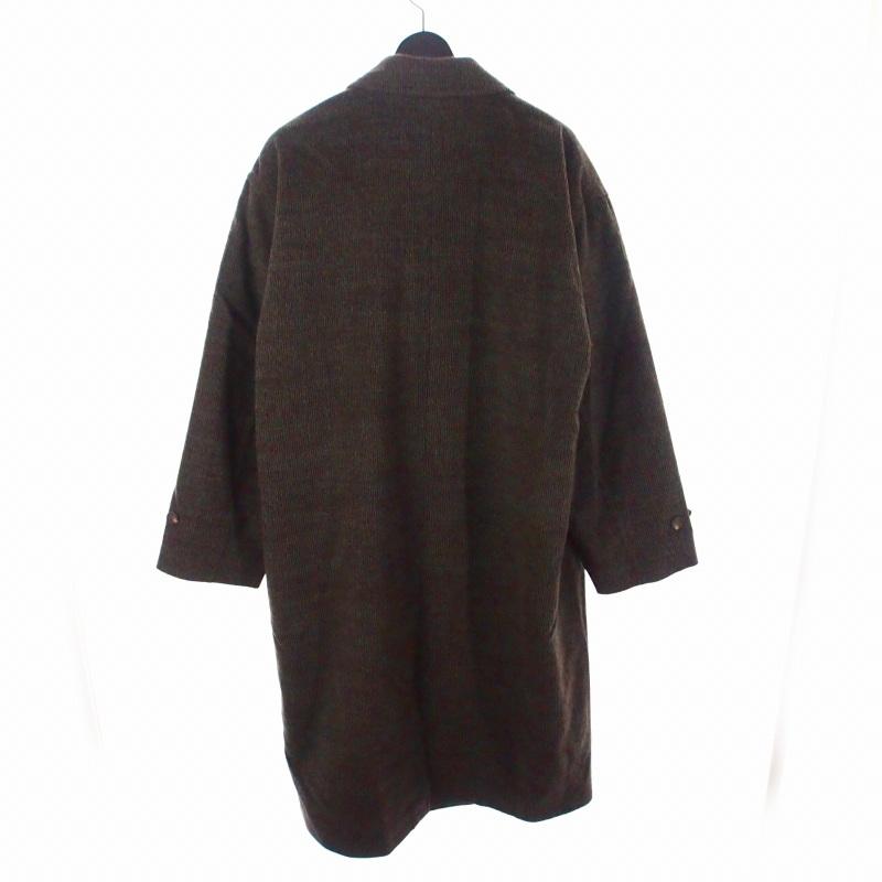 Calvin Klein（カルバン・クライン） ウール ロングコート L ブラウン
