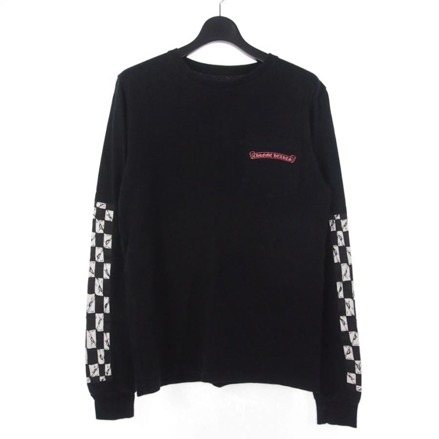 CHROME HEARTS マッティボーイ Tシャツ XL ブラック クロムハーツ MATTY BOY LONG SLEEVE STAY FAST ロンT ブラック