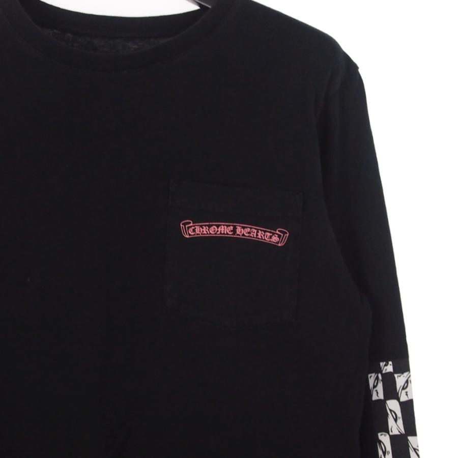 CHROME HEARTS マッティボーイ Tシャツ XL ブラック クロムハーツ MATTY BOY LONG SLEEVE STAY FAST ロンT ブラック