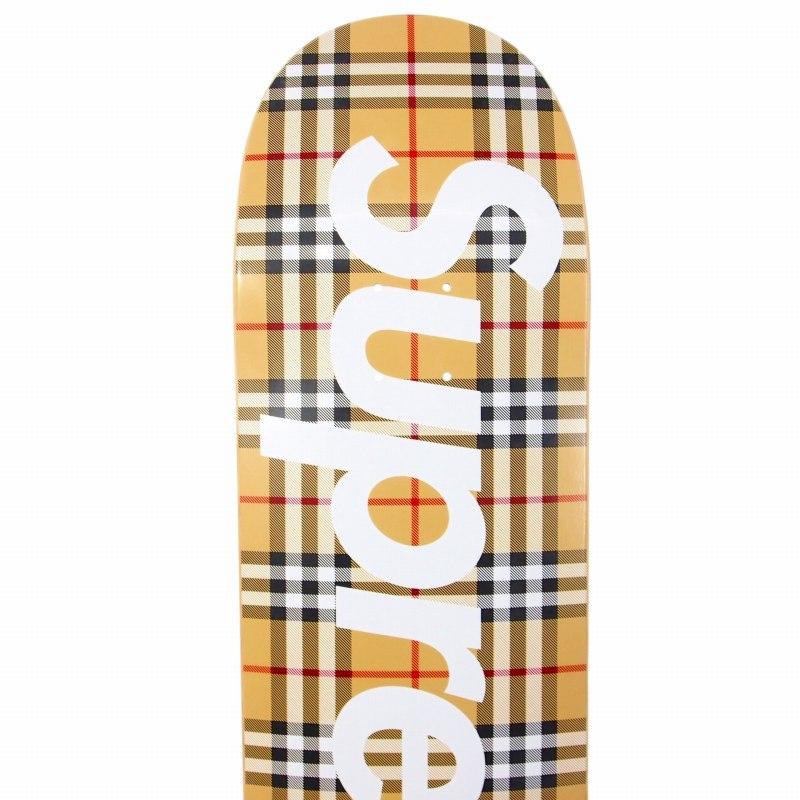 Supreme（シュプリーム） × バーバリー BURBERRY 22SS Skateboard Deck