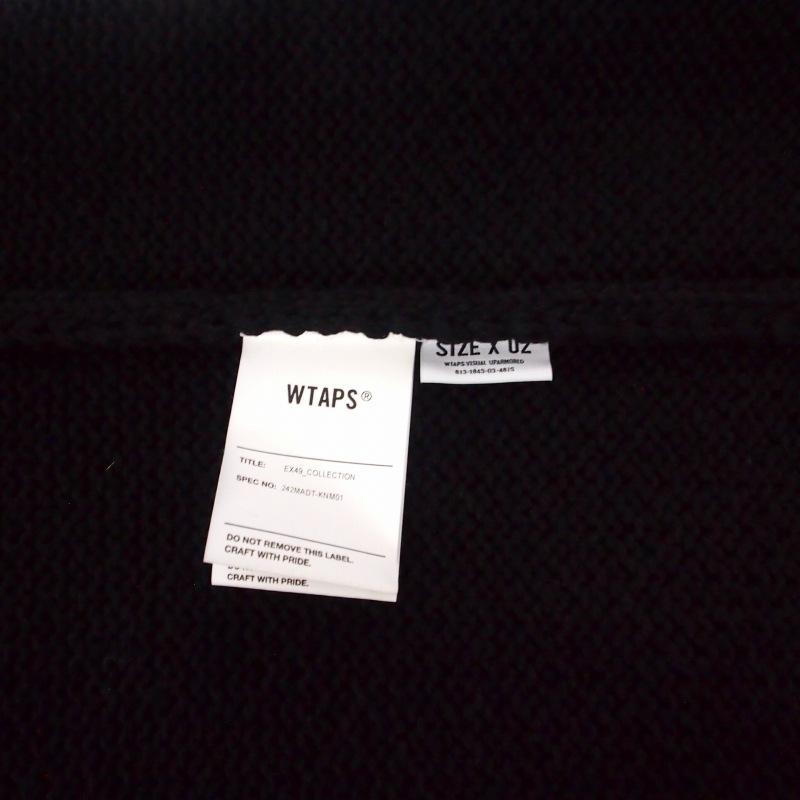 ダブルタップス WTAPS 24AW DUANE SWEATER ニット セーター 02