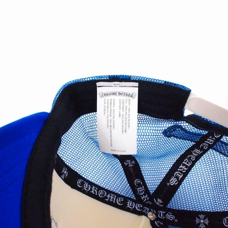 CHROME HEARTS（クロムハーツ） CHROME HEARTS TRUCKER CAP レザー